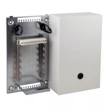 Carcasa de distribución eléctrica EFB Elektronik 46019N.1V1 — caja eléctrica metálica, 330×120×550 mm, blanca