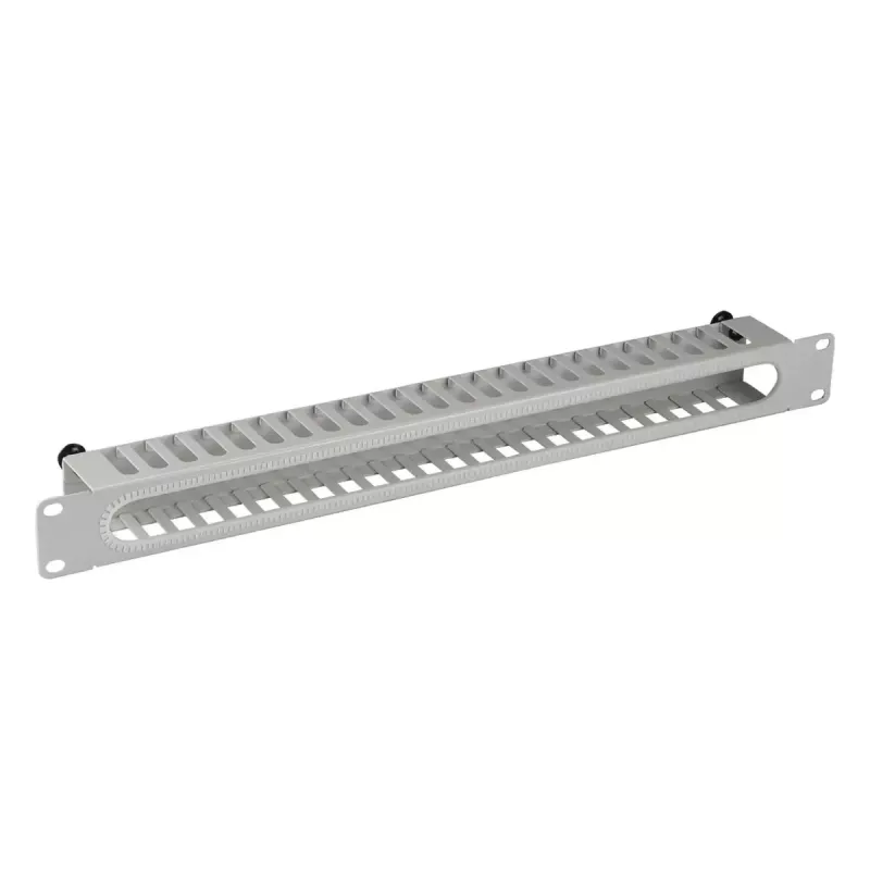 Sujetacables EFB Elektronik 699999N.1 gris rack 482,6 mm
