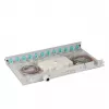 EFB Elektronik B71901L12OM3 Caja de empalme de fibra, LC 50/125 µm OM3, 12 pigtails/6 acopladores, 19 pulgadas, extraíble