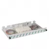 EFB Elektronik B71901L12OM3 Caja de empalme de fibra, LC 50/125 µm OM3, 12 pigtails/6 acopladores, 19 pulgadas, extraíble
