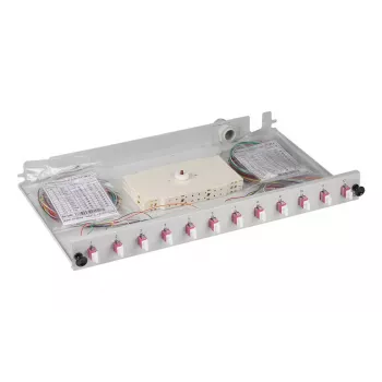 Patch panel EFB Elektronik B71901L48OM4 1U LC OM4 gris