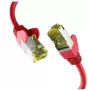 Cable de red EFB Elektronik EC020200057 20 m Cat6a S/FTP rojo