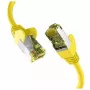 Cable de red EFB Elektronik EC020200069 10 m Cat6a S/FTP amarillo