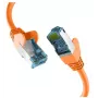 Cable de red EFB Elektronik EC020200229 RJ-45 Cat7 20 m naranja