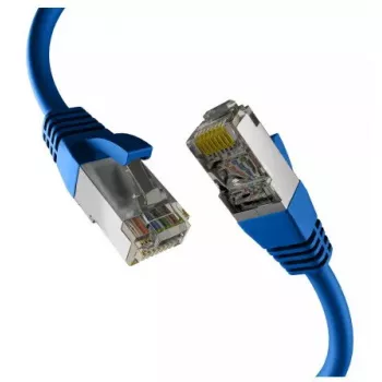 Cable de red M-Cab EC020200235 RJ-45 Cat8.1 1 m azul