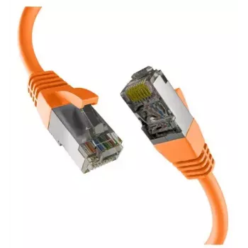 Cable de red EFB Elektronik EC020200280 RJ-45 Cat8.1 1,5 m naranja