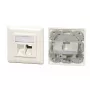 Marco para tomas EFB Elektronik ET-25085V3 2 x RJ-45 blanco