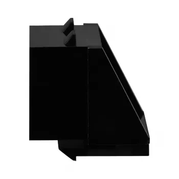 Accesorio para patch panel EFB Elektronik 38018.4-100, negro poliuretano, ancho 16,5 mm, profundidad 18,1 mm