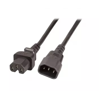 Cable de alimentación EFB Elektronik EK585.2V2 2 m IEC C14 IEC C15 250 V 10 A