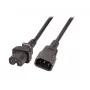 Cable de alimentación EFB Elektronik EK585.2V2 2 m IEC C14 IEC C15 250 V 10 A