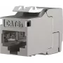EFB Elektronik RJ45 Keystone Slimline/Shortbody Cat.6A, apantallado, 29,2 mm, montaje sin herramientas