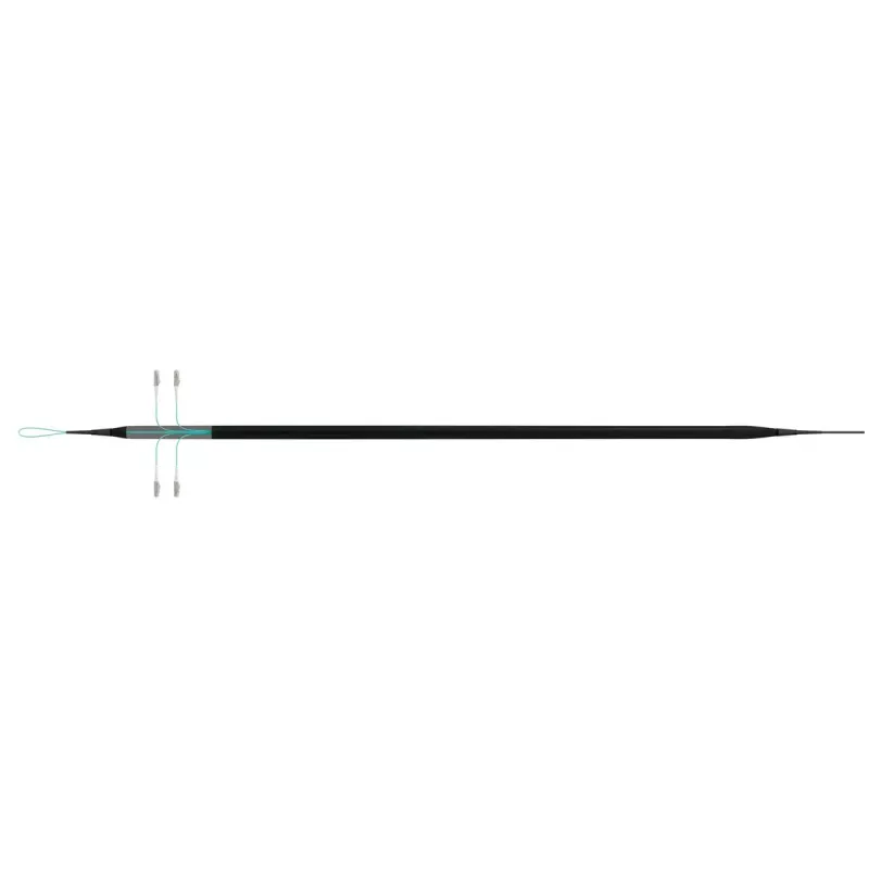 Cable de fibra óptica EFB Elektronik O8303S10OM3 4x LC OM3 10 m aqua beige negro