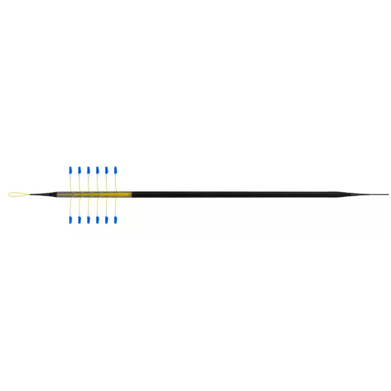 Cable de fibra óptica EFB Elektronik O8342S10OS2 12x LC OS2 10 m negro azul amarillo
