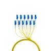 Cable de fibra óptica EFB Elektronik O8342S10OS2 12x LC OS2 10 m negro azul amarillo