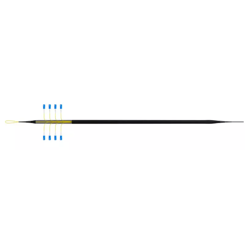 Cable de fibra óptica EFB Elektronik O8321S10OS2 8x SC OS2 10 m negro azul amarillo