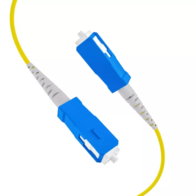 Cable de fibra óptica EFB Elektronik O8321S10OS2 8x SC OS2 10 m negro azul amarillo
