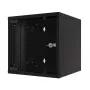 EFB Elektronik WGB-1004TS.30 Armario de pared de 10" 4U, 300 mm de profundidad, negro RAL 9005