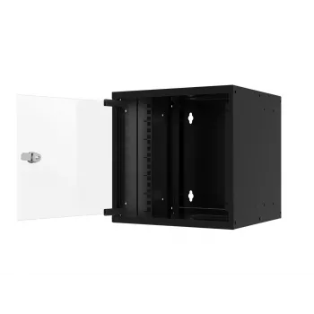 Armario de montaje en pared EFB Elektronik WGB-1006TS.30 6U negro