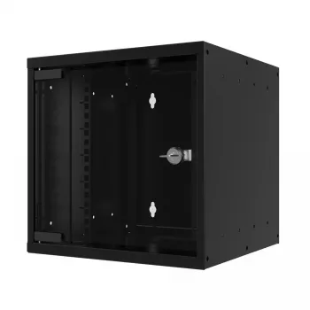Armario de montaje en pared EFB Elektronik WGB-1006TS.30 6U negro