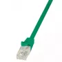 Cable de red LogiLink 2m RJ45 Cat6 U/UTP verde