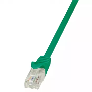 Cable de red LogiLink 3m RJ-45 Cat6 U/UTP verde