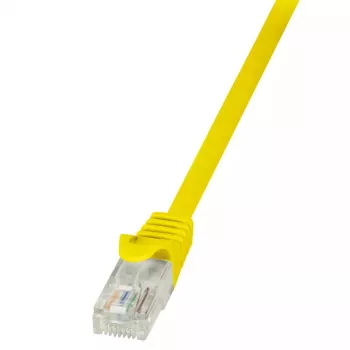 Cable de red LogiLink 0,5m RJ-45 Cat6 U/UTP amarillo