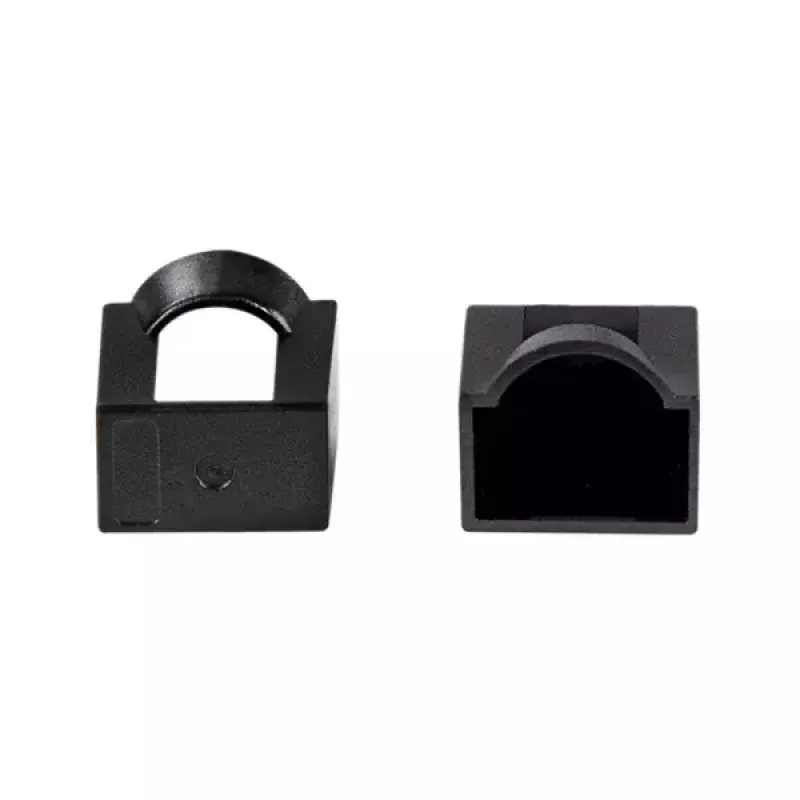 Tapa protectora para electrónica LogiLink MP0062 negra 50 uds.