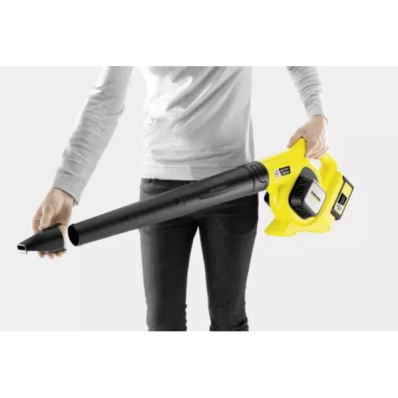 Soplador de mano Kärcher LBL 4 Battery Set 250 km/h 36 V litio-ion negro amarillo