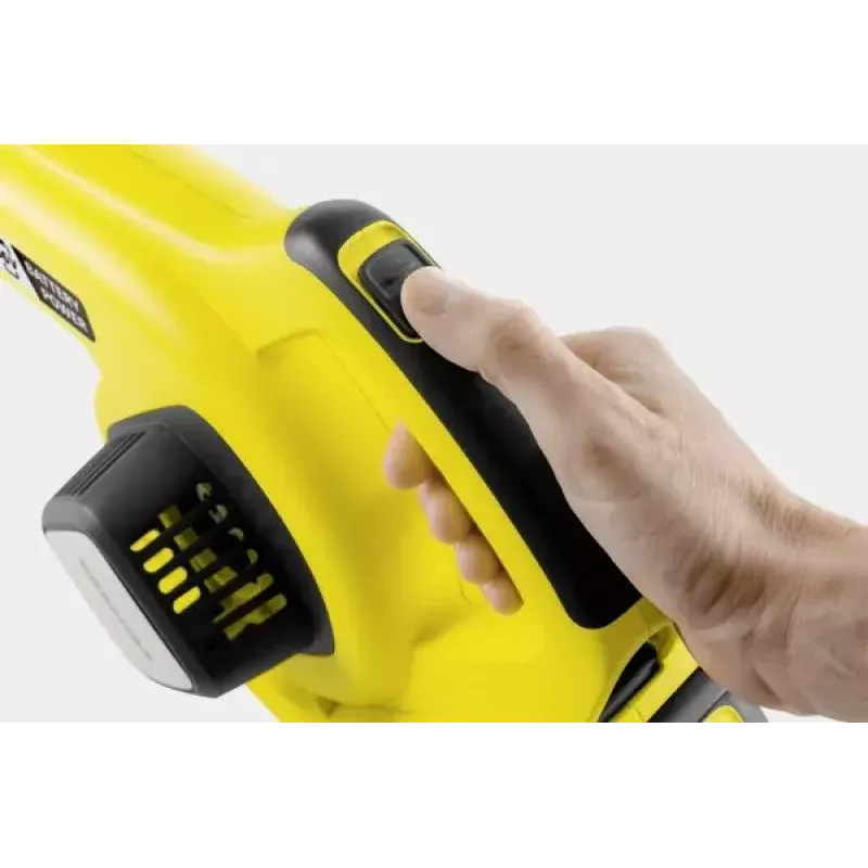 Soplador de mano Kärcher LBL 4 Battery Set 250 km/h 36 V litio-ion negro amarillo