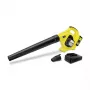 Soplador de mano Kärcher LBL 4 Battery Set 250 km/h 36 V litio-ion negro amarillo