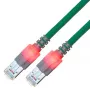 Cable de red Sacon 442607,700 turquesa 7 m Cat6 S/FTP