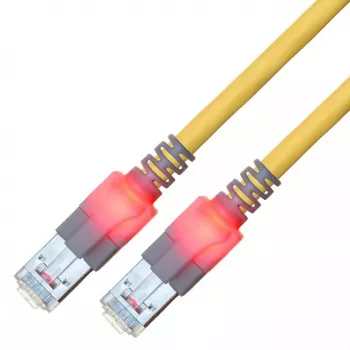 Cable de red Sacon 442603,700 7 m Cat6 S/FTP amarillo