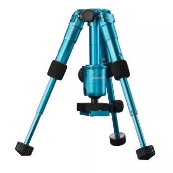 Trípode Mantona 21184 para cámaras digitales/de vídeo 3 patas azul