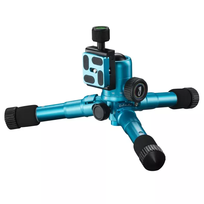 Trípode Mantona 21184 para cámaras digitales/de vídeo 3 patas azul