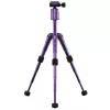 Trípode Mantona 21188 para cámaras digitales/de vídeo 3 patas lila