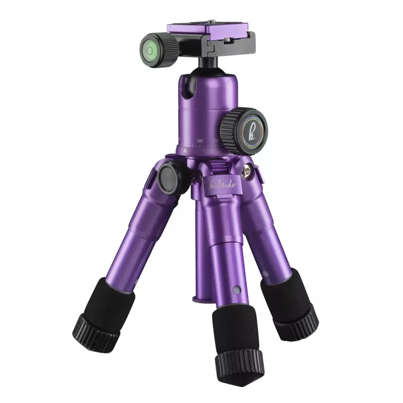 Trípode Mantona 21188 para cámaras digitales/de vídeo 3 patas lila