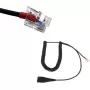 Cable RJ GEQUDIO compatible con Yealink Snom Avaya Grandstream WA9402