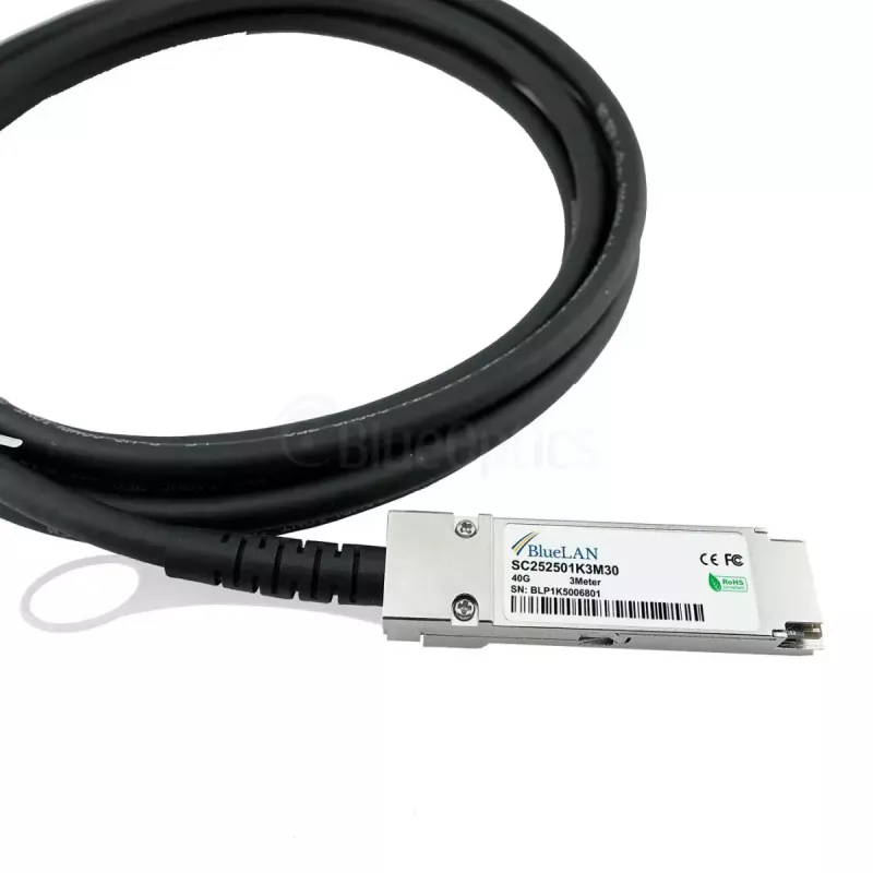 Cable de red BlueOptics 720202-B21-BL QSFP InfiniBand 5 m negro