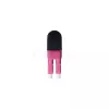 BlueOptics BOLBLCOM4 adaptador de fibra óptica LC negro rosa