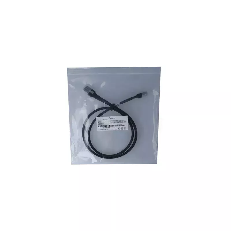 BlueOptics BLIS8787-80CM cable SAS 0,8 m 6 Gbit/s negro