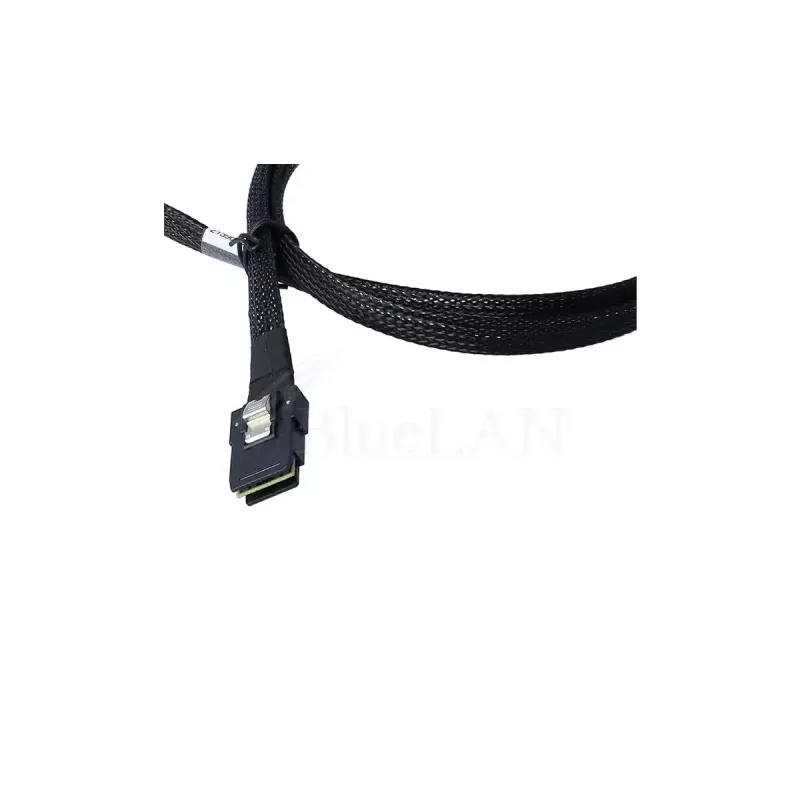 BlueOptics BLIS8787-80CM cable SAS 0,8 m 6 Gbit/s negro
