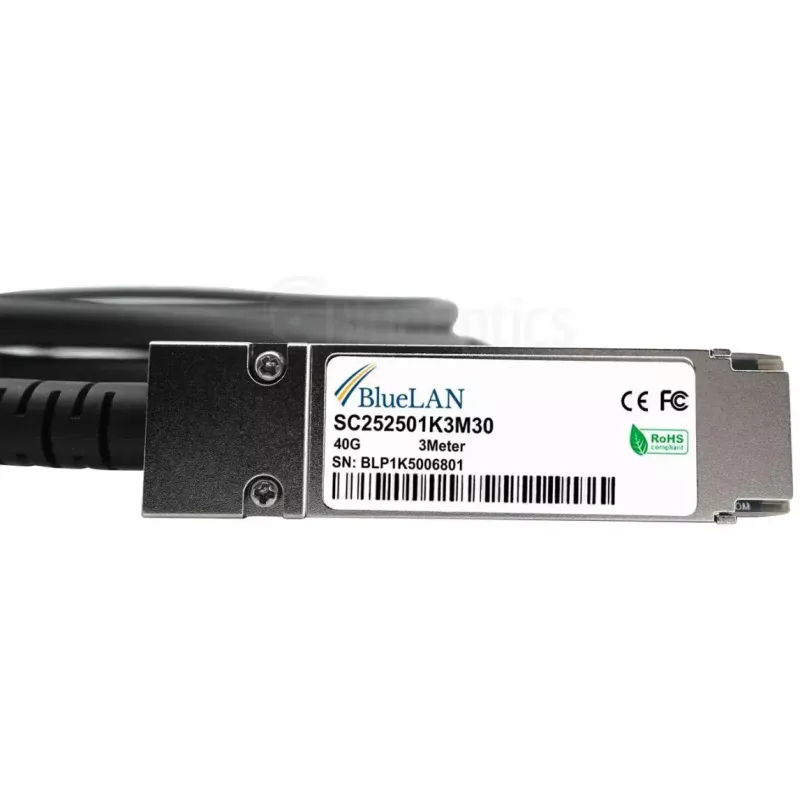 BlueOptics X66100-1-BL cable de fibra óptica InfiniBand 1 m QSFP