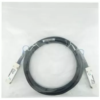 Cable de fibra óptica InfiniBand BlueOptics 470-ABOV-BL 1 m QSFP28 macho/macho