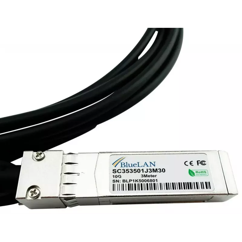 Cable de fibra óptica InfiniBand BlueOptics X6566B-2-R6-BL 2 m SFP+ SFP+