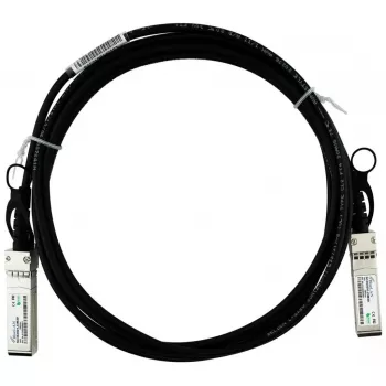 Cable SFP+ BlueOptics SFP-10G-CU3M-BL 3 m conector macho/conector macho negro plata