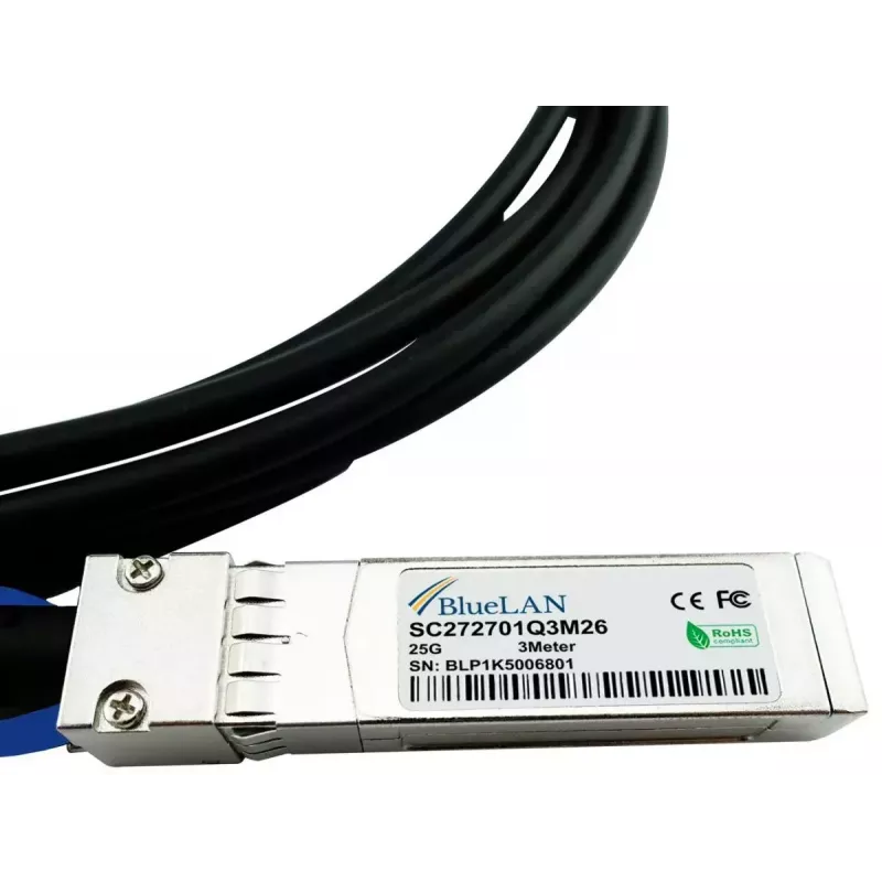 Cable de fibra óptica InfiniBand BlueOptics X66130-1-BL 1 m SFP28