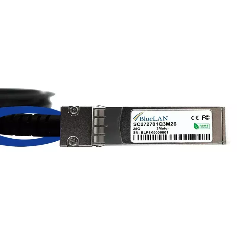 Cable de fibra óptica InfiniBand BlueOptics VXFJY-BL 3 m SFP28