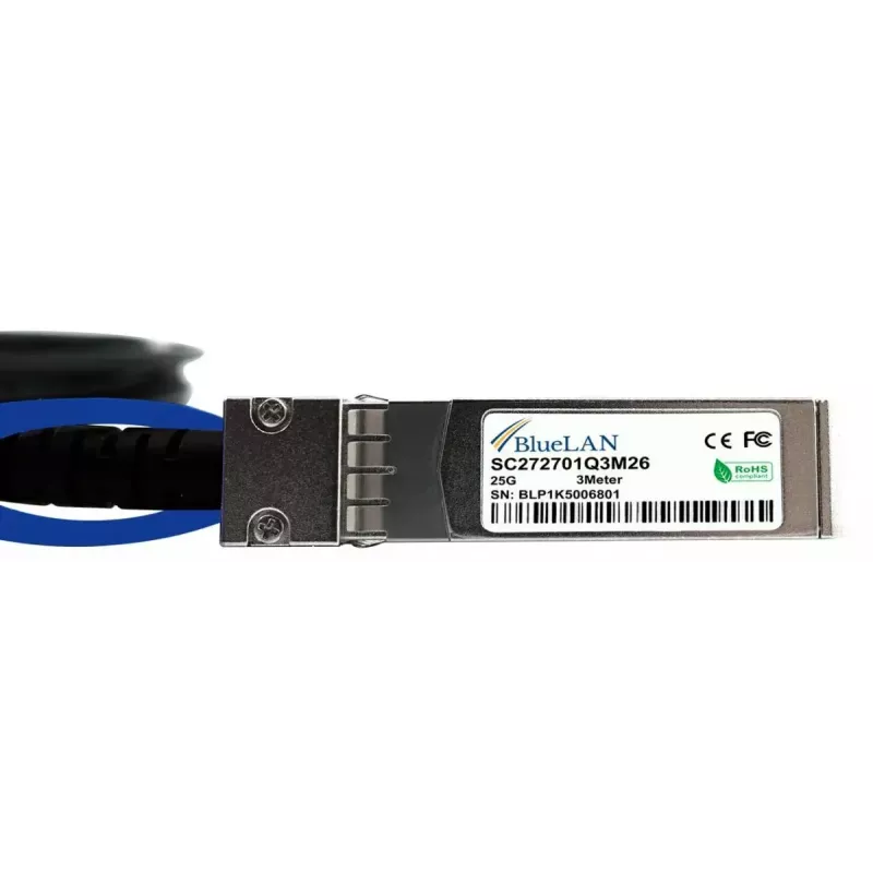Cable de fibra óptica InfiniBand BlueOptics X66130-3-BL 3 m SFP28