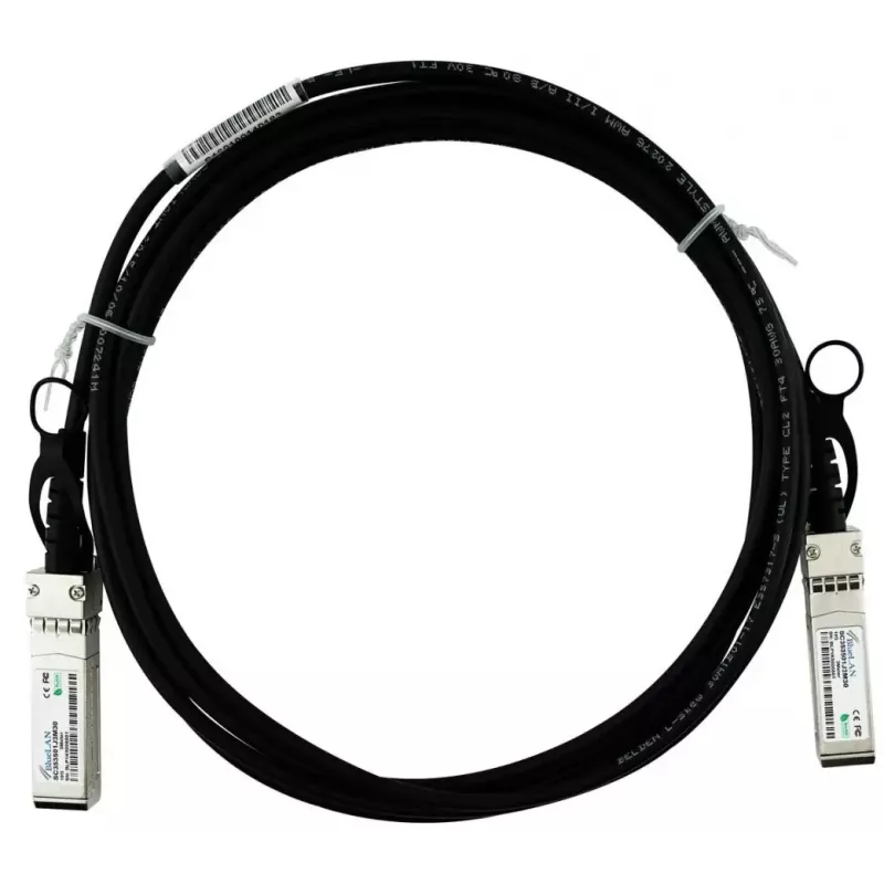 Cable de fibra óptica InfiniBand SFP+ BlueOptics UACC-DAC-SFP10-2M-BL 2 m