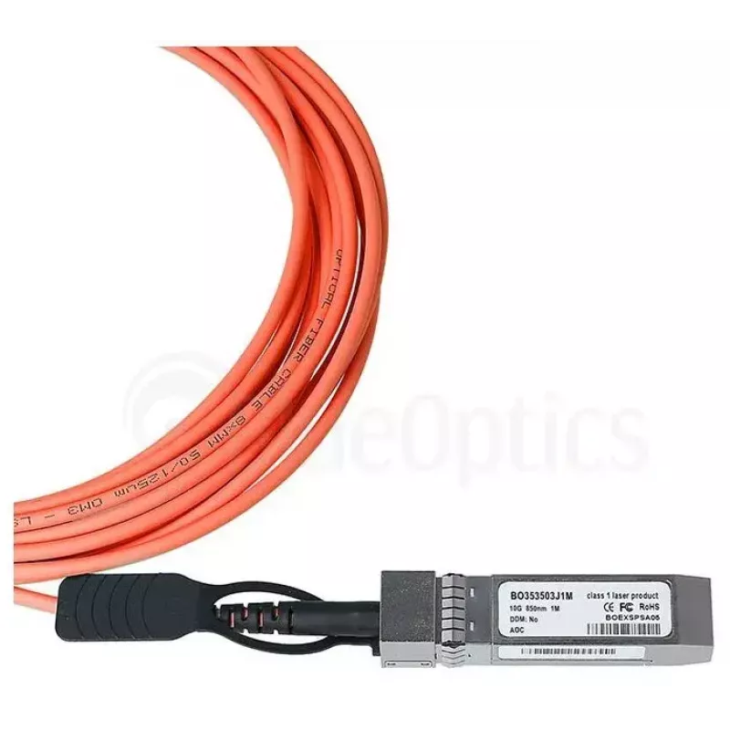BlueOptics XS+DA0001-BL cable de fibra óptica InfiniBand 1 m SFP28 negro